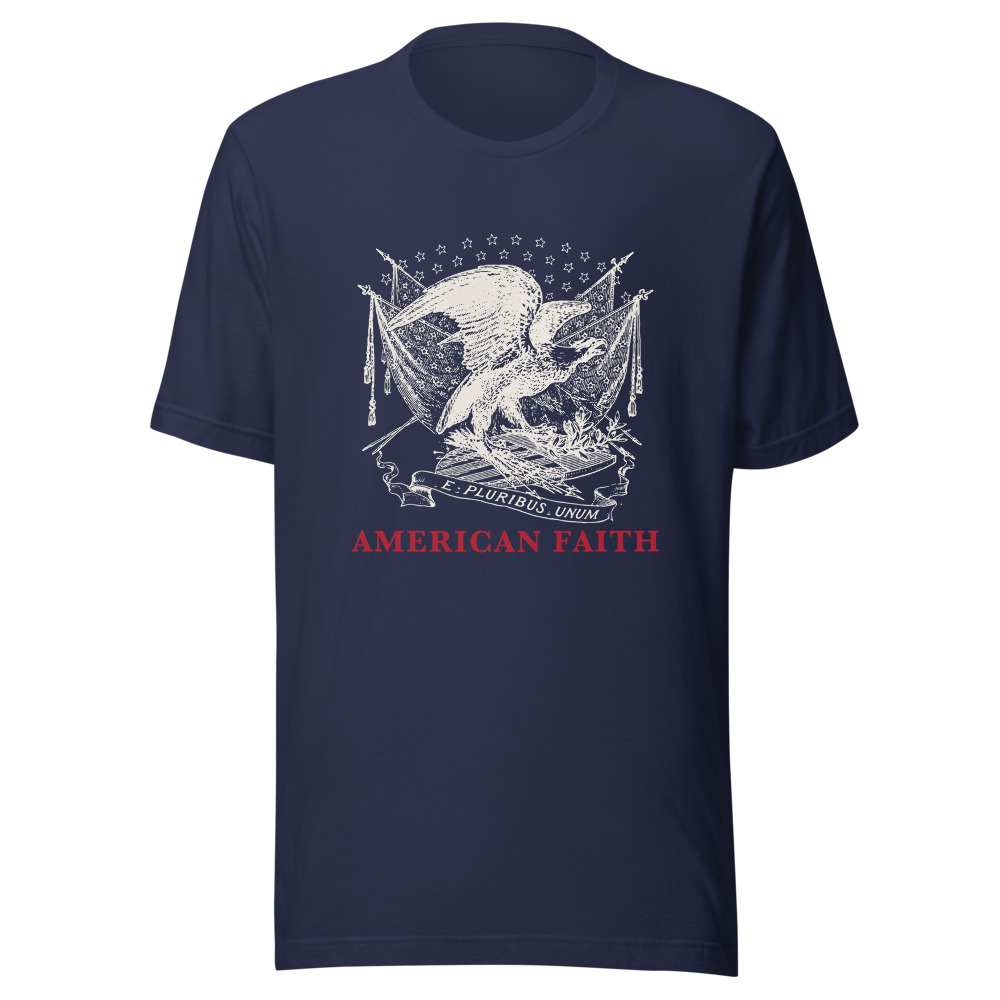 The American Eagles Tee, navy, front