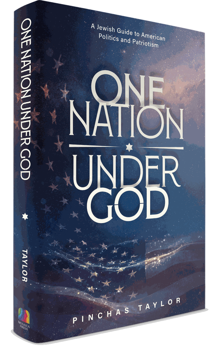 One Nation Under God hardcover, three quarter view