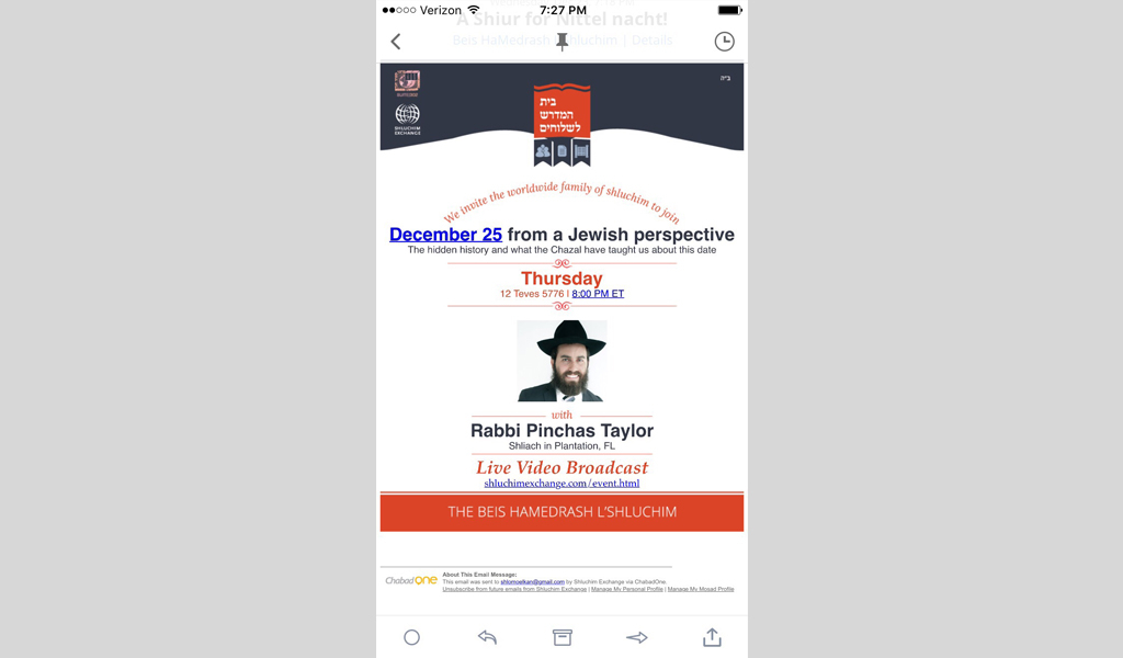 Rabbi Pinchas Taylor Conference